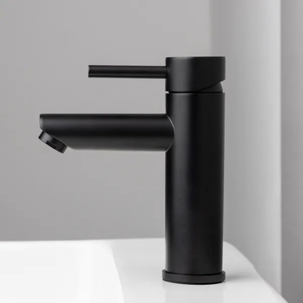 Miscelatore per lavabo RINGSTED 17,8 cm nero opaco