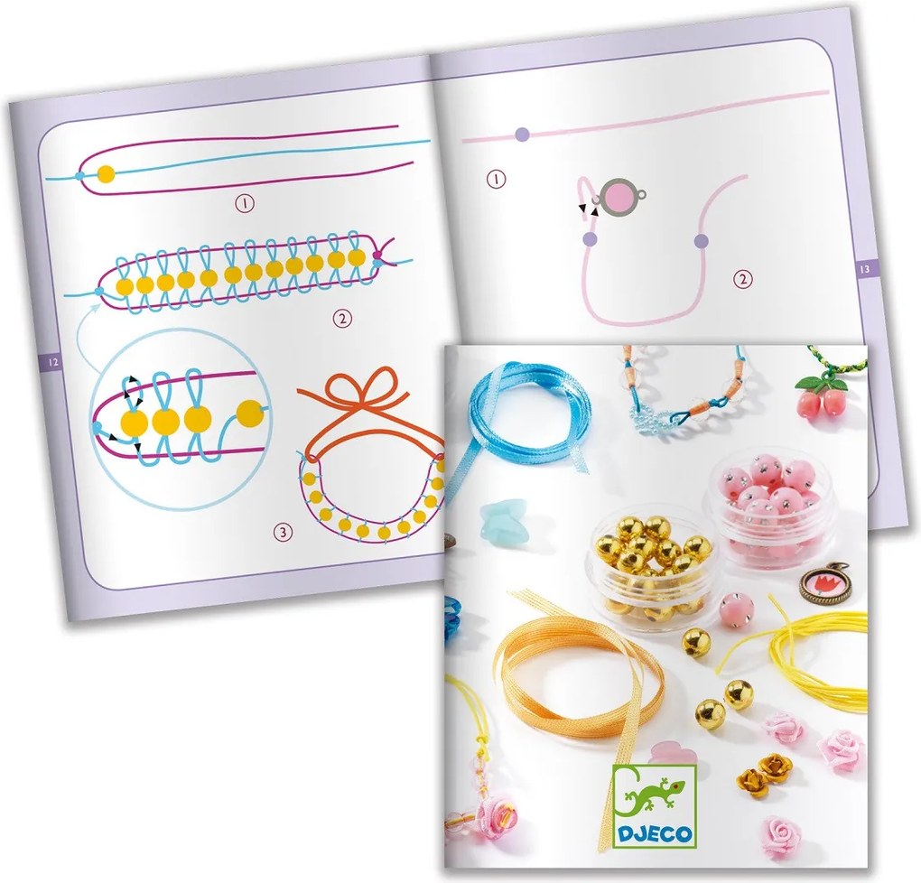 Set per fare gioielli - perle e uccelli