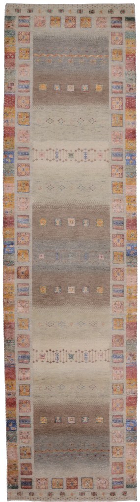 Rizbaft Tappeto orientale 80x310 (Indian) Annodato A Mano