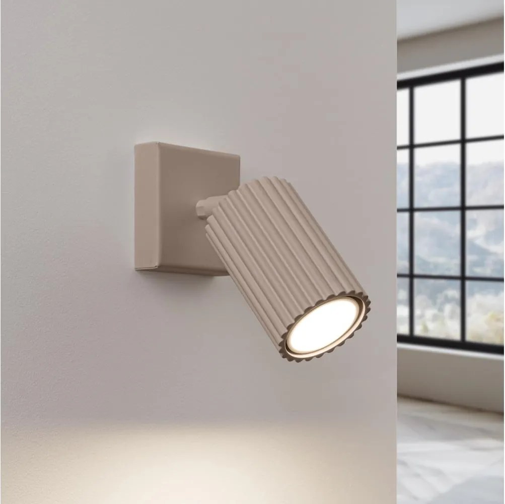 Brilagi - Spot da parete LED CRESTO 1xGU10/10W/230V taupe