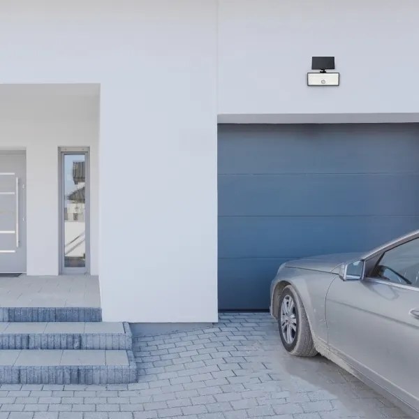 Rabalux 77129 - Faretto solare LED ZAVOD LED/8W/3,7V 1800mAh IP65 con sensore