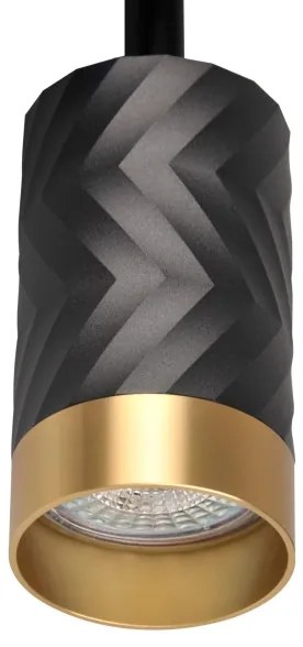 Faretto ARRAS 6xGU10/10W/230V nero