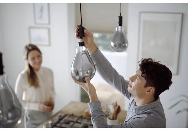 Lampadina LED dimmerabile SMOKY VINTAGE Philips A160 E27/6,5W/230V 4000K