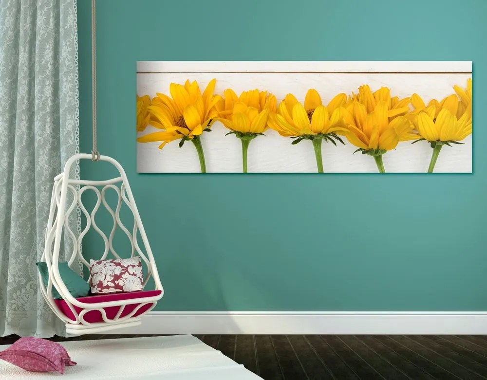 Quadro su tela – Fiori gialli stupendi
