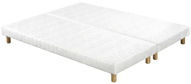 Letto 180 x 200 cm con basi per materasso e materasso memory foam BENJI