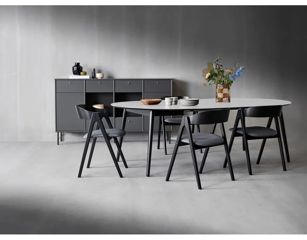 Tavolo da pranzo rotondo allungabile ø 135 cm Meza - Hammel Furniture