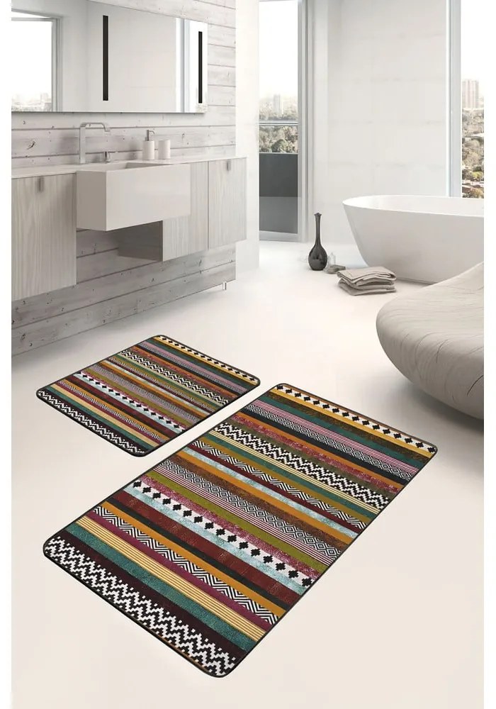 Tappeti da bagno in set da 2 60x100 cm - Mila Home
