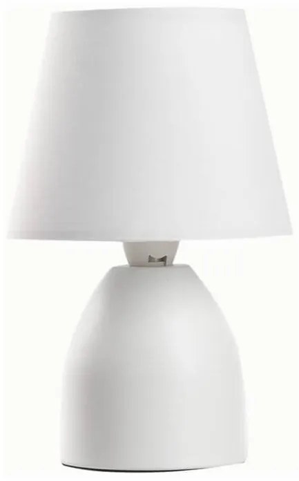 ONLI - Lampada da tavolo NANO 1xE14/6W/230V bianco 19 cm