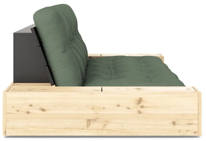 Divano letto verde 244 cm Base - Karup Design