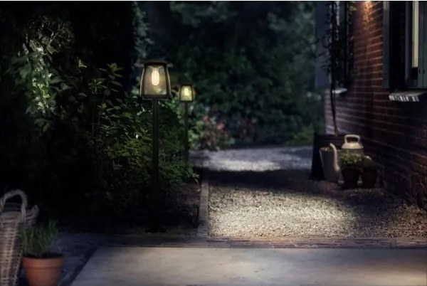 Viking - Lampada solare a LED con sensore LED/2W/3,7V IP54 4000K 2000 mAh