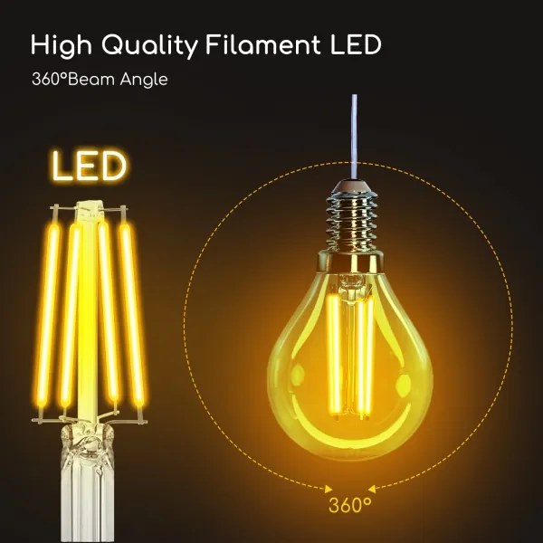 Lampadina LED G45 E14/4W/230V 2700K - Aigostar