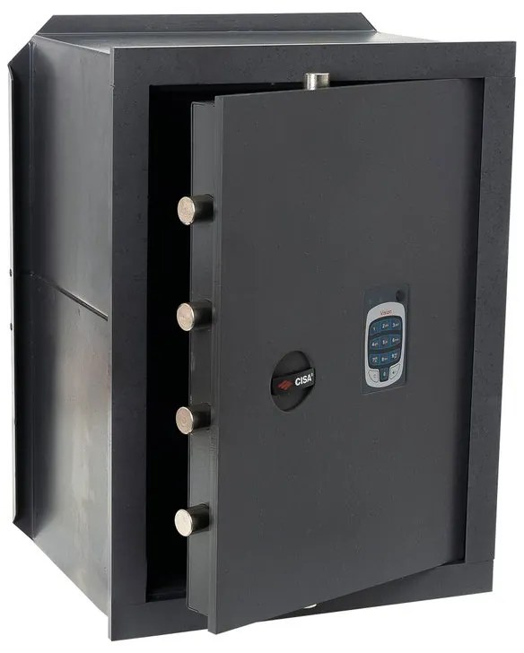 Cassaforte con codice elettronico CISA DGT Vision a incasso L 36 x H 49 x P 20 cm