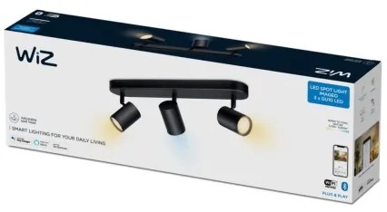 WiZ - Faretto LED dimmerabile IMAGEO 3xGU10/4,9W/230V 2700-6500K Wi-Fi