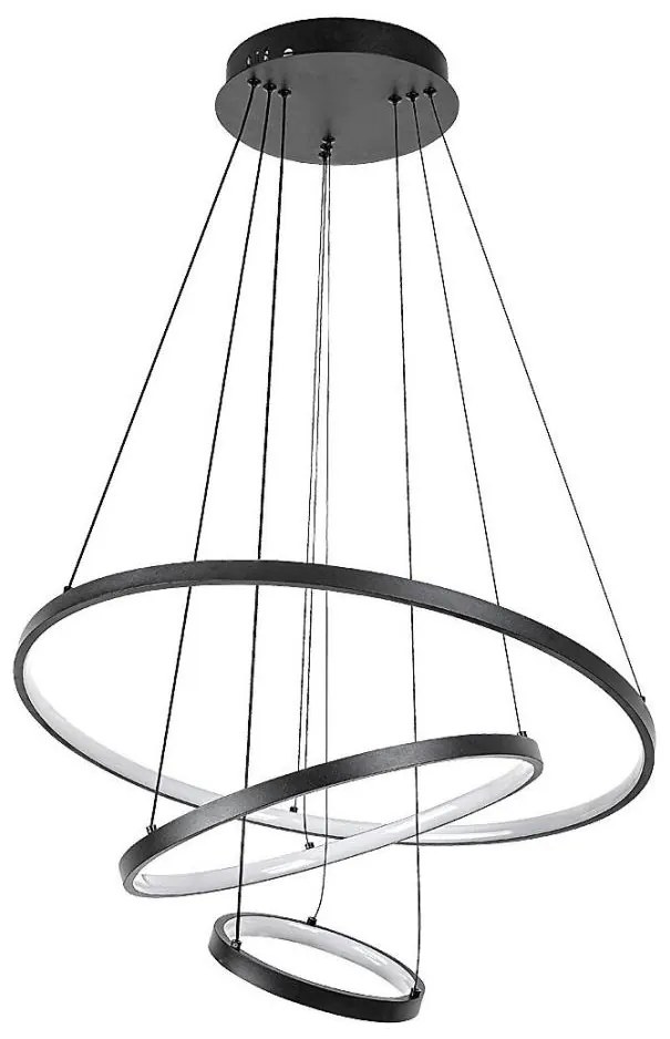 Rabalux 72346 - Lampadario a sospensione dimmerabile a cavo BELIZA LED/90W/230V 3000-6500K+telecomando