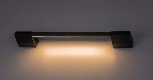 Rabalux 77052 - Applique LED da esterno ZILINA LED/8W/230V IP54 59,5 cm nero