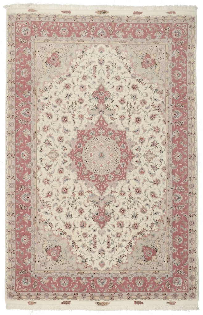 Tabriz Tappeto 200x300 (Iran) Annodato A Mano