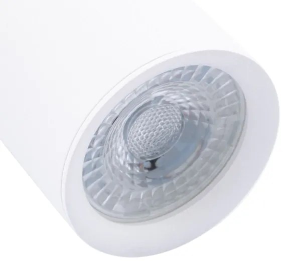 Lampadario a sospensione con filo KARADON 1xGU10/30W/230V 29 cm bianco