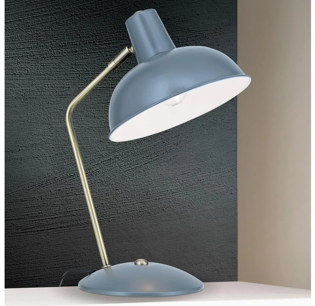 Orion - Lampada da tavolo FEDRA 1xE14/40W/230V grigio/ottone