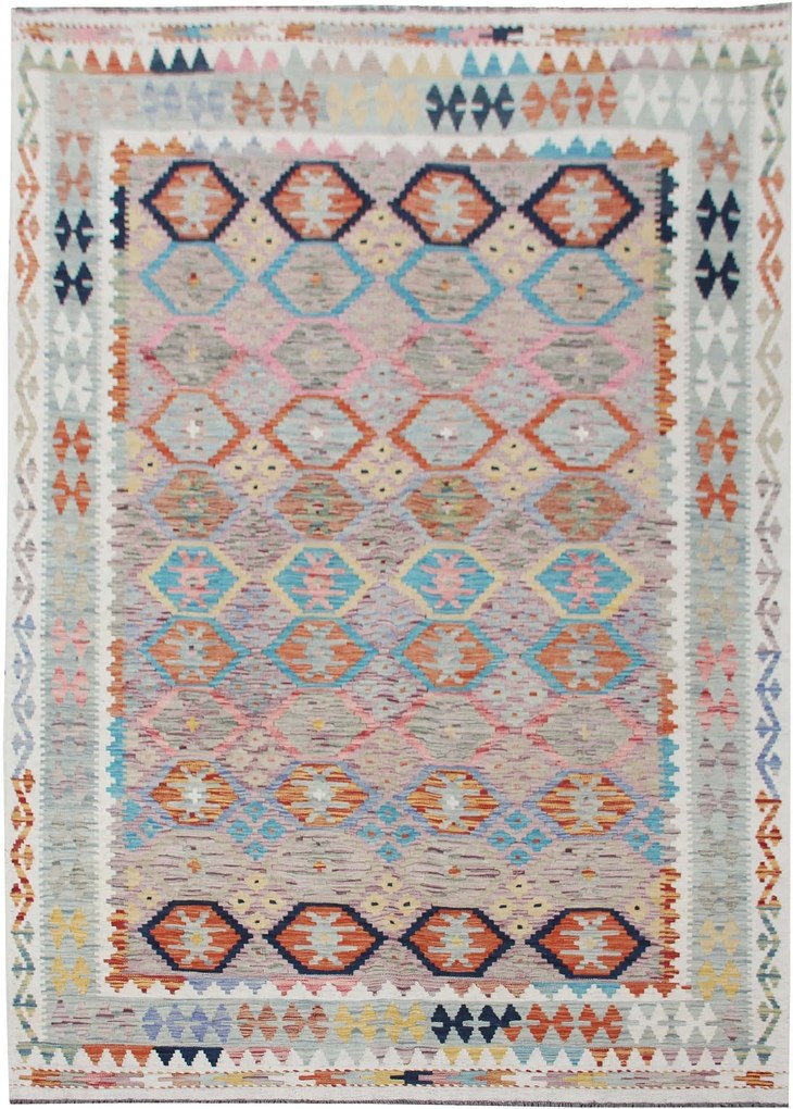 Kilim Tappeto 250 x 180 (Pakistan) Tessuto A Mano