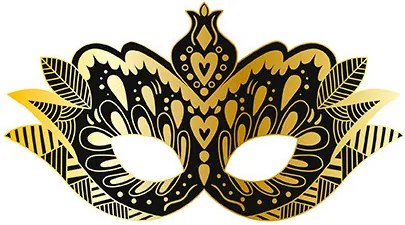 Scratch art - Maschere da festa