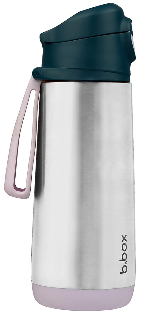 Bottiglia termica Sport 500 ml – indaco/rosa