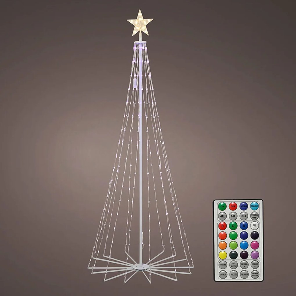 Albero di Natale Lumineo 490772 Luce LED Esterno Multicolore 60 x 60 x 150 cm