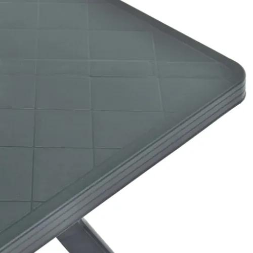 Tavolo da Bistrot Verde 70x70x72 cm in Plastica