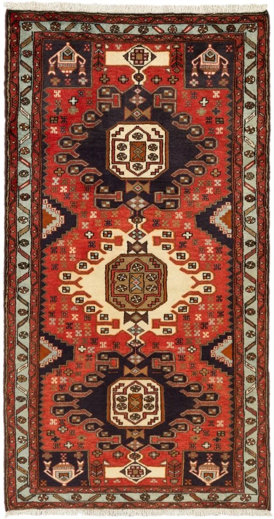 Persian Tappeto persiano 100x200 (Iran) Annodato A Mano
