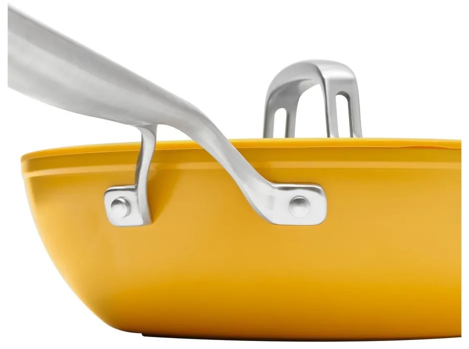 Padella wok con coperchio/con superficie in ceramica ø 28 cm Meda 3.0 – FABINI