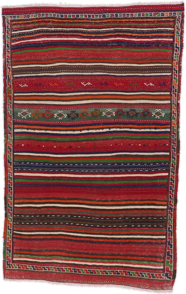 Kilim Tappeto 240 x 150 (Iran) Tessuto A Mano