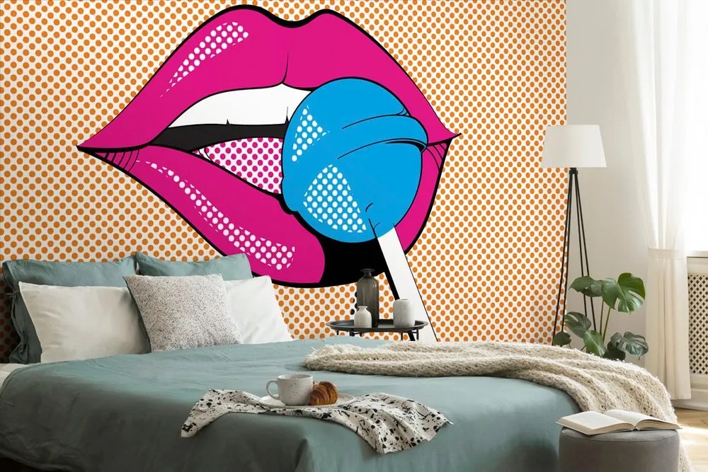 Carta da parati – Lecca-lecca pop art