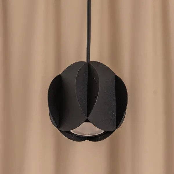 Lampada a sospensione con cavo GAMBIT 1xGU10/10W/230V nera