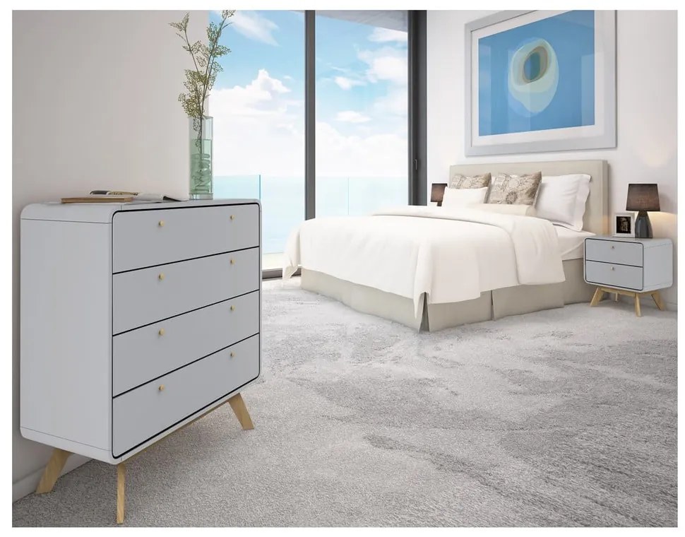 Comodino grigio Cassie - Støraa