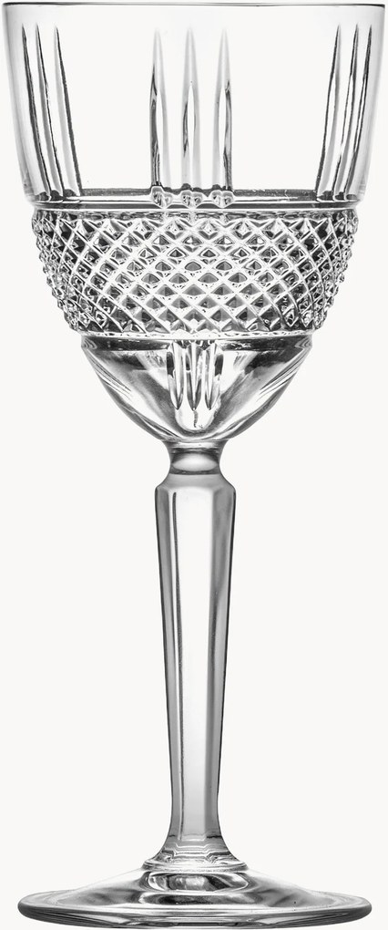 Set di 6 bicchieri da vino bianco Brillante