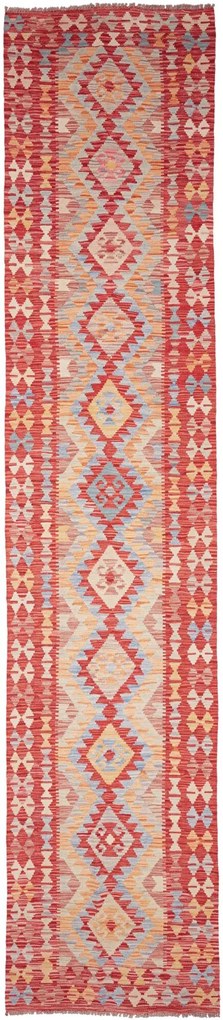 Kilim Tappeto orientale 390x80 (Pakistan) Tessuto A Mano