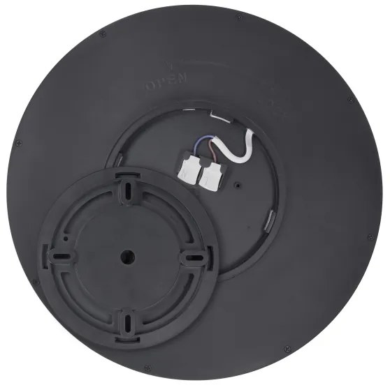 Solight WO8018 - Plafoniera LED dimmerabile ESTELA LED/36W/230V+RC diametro 30 cm nero