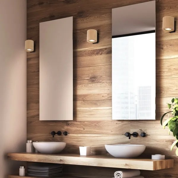 Faretto da parete EVE 1xGU10/10W/230V faggio