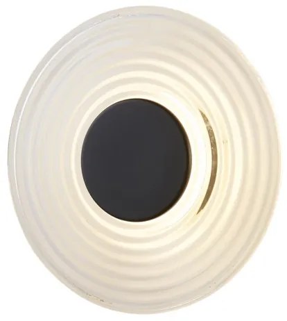 Searchlight 32210CL - Applique da parete dimmerabile CLEO LED/9,4W/230V, nero