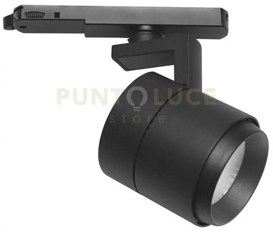 Gfa991n- proiettore a binario eurostandard attacco led 4000k 3000lm...