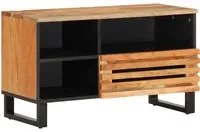 Mobile Porta TV 80x34x46 cm in Legno Massello di Acacia 377520