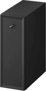 Cersanit S1022-007 - Pensile da bagno MILLE 20x45 cm nero opaco