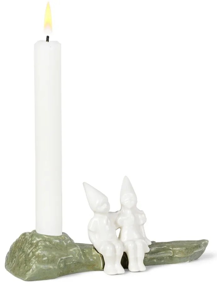 Portacandele natalizio in gres, lunghezza 19 cm Christmas Tales - Kähler Design