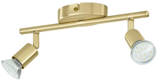 Eglo 33185 - Faretto LED BUZZ-LED 2xGU10/2,8W/230V 3000K oro