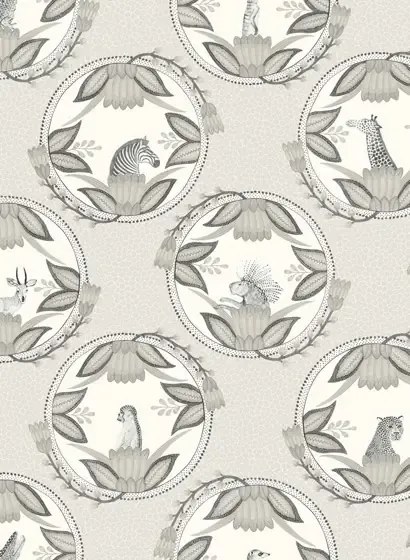 Cole & Son Carta da parati Ardmore Cameos - Grey