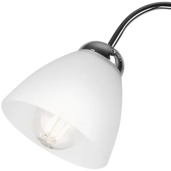 Lampadario a plafone MIRANDA 3xE27/60W/230V cromo lucido