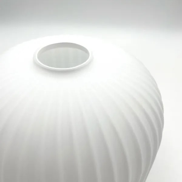 Lampadario a sospensione con filo HARMA 1xE27/15W/230V diametro 20 cm bianco/oro