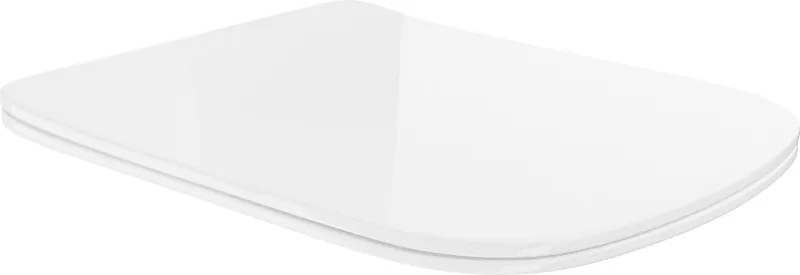 Mexen sedile a chiusura rallentata slim, duroplast, bianco lucido - 39120100
