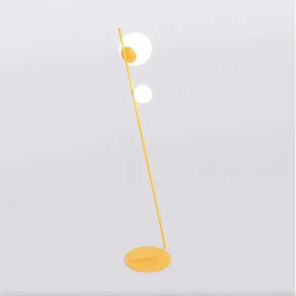 Lampada da terra TATU 2xG9/8W/230V arancione