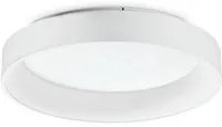 Plafoniera Moderna Ziggy Metallo Bianco Led 42W 3000K Luce Calda