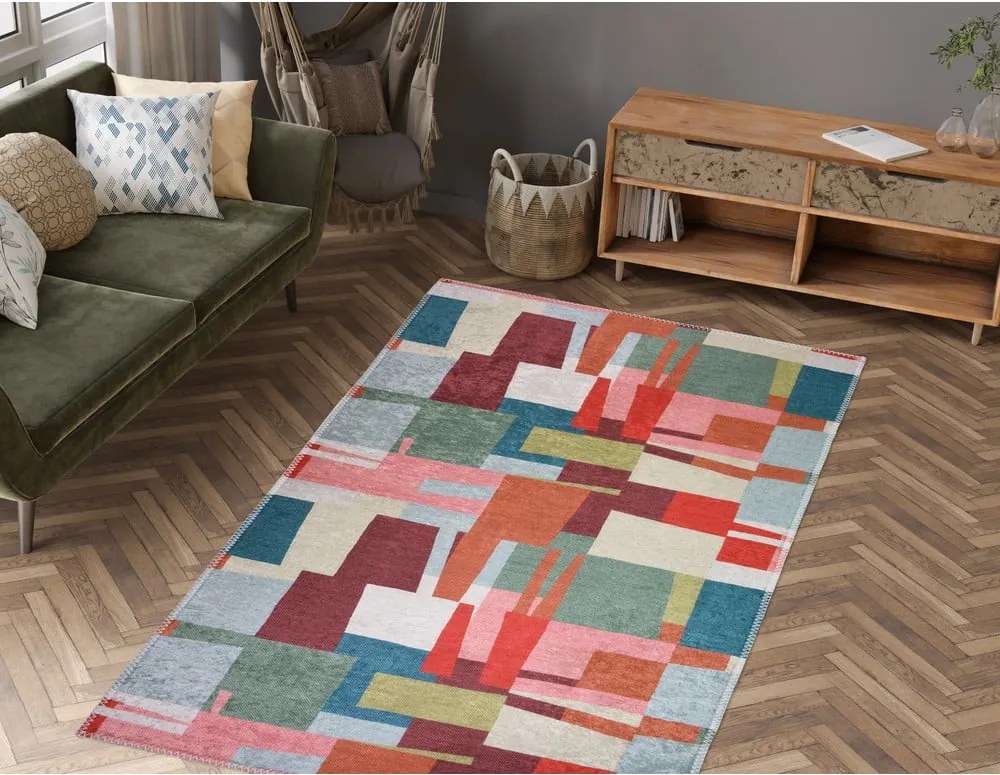 Tappeto lavabile 60x100 cm Blocks of Fun – Vitaus